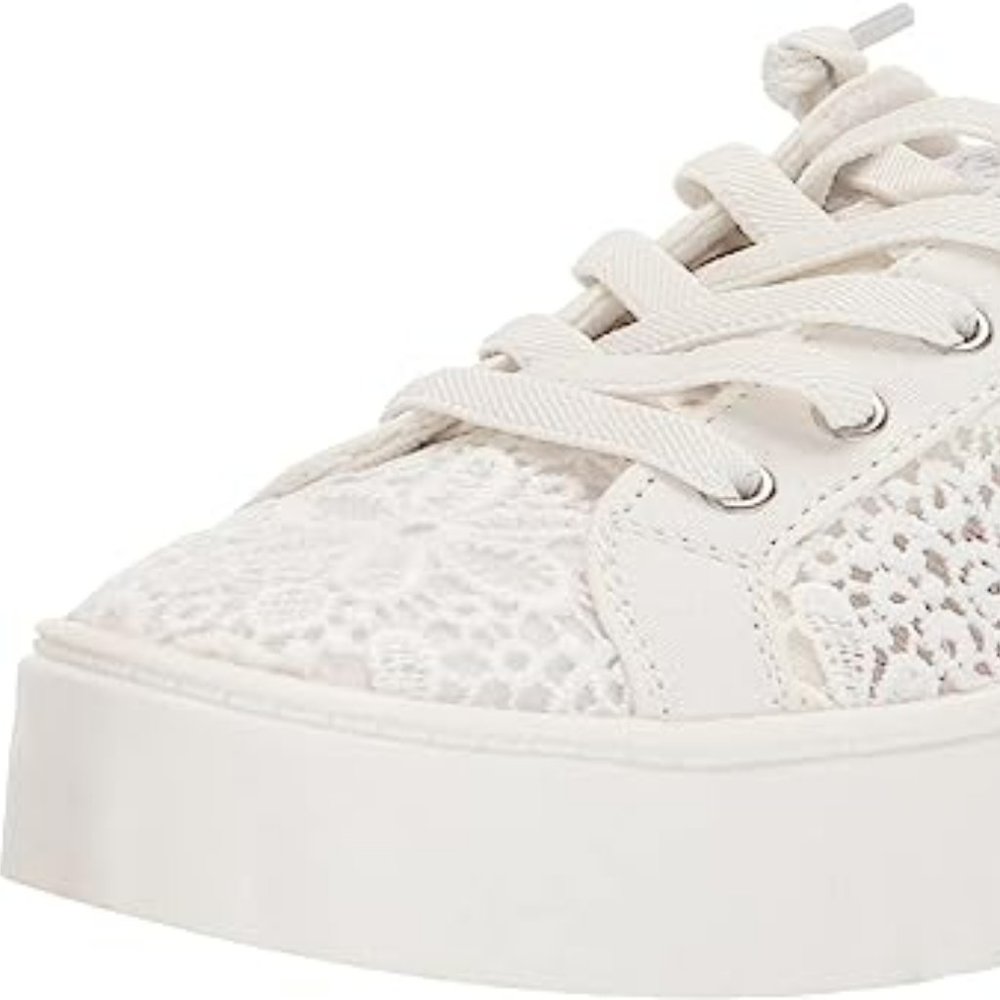 Roxy Women's Sheilahh Slip on Platform Sneaker Shoe (Ash/White); Size: W 7.5/8